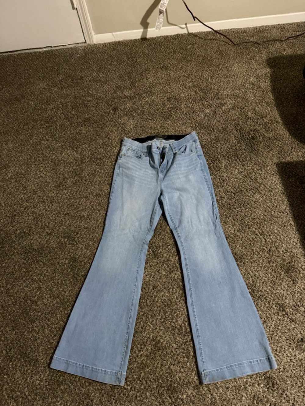 torrid Light Blue Flare Jeans - Women's Wide Leg